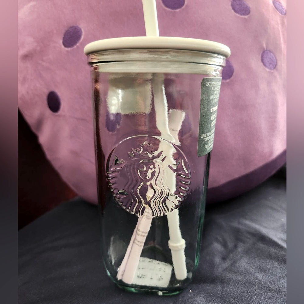 New 2023 Starbucks Recycled Glass Tumbler/Cup/Glass